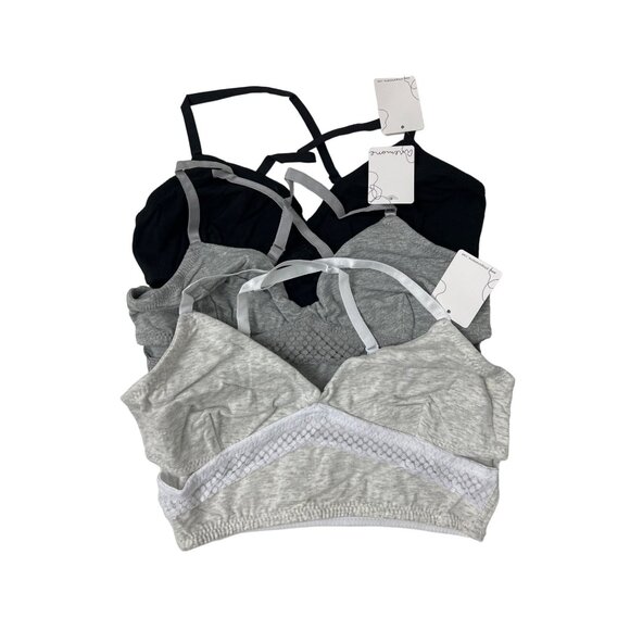 Anemone Bundle Of Three Longline Bralettes - Picture 1 of 9